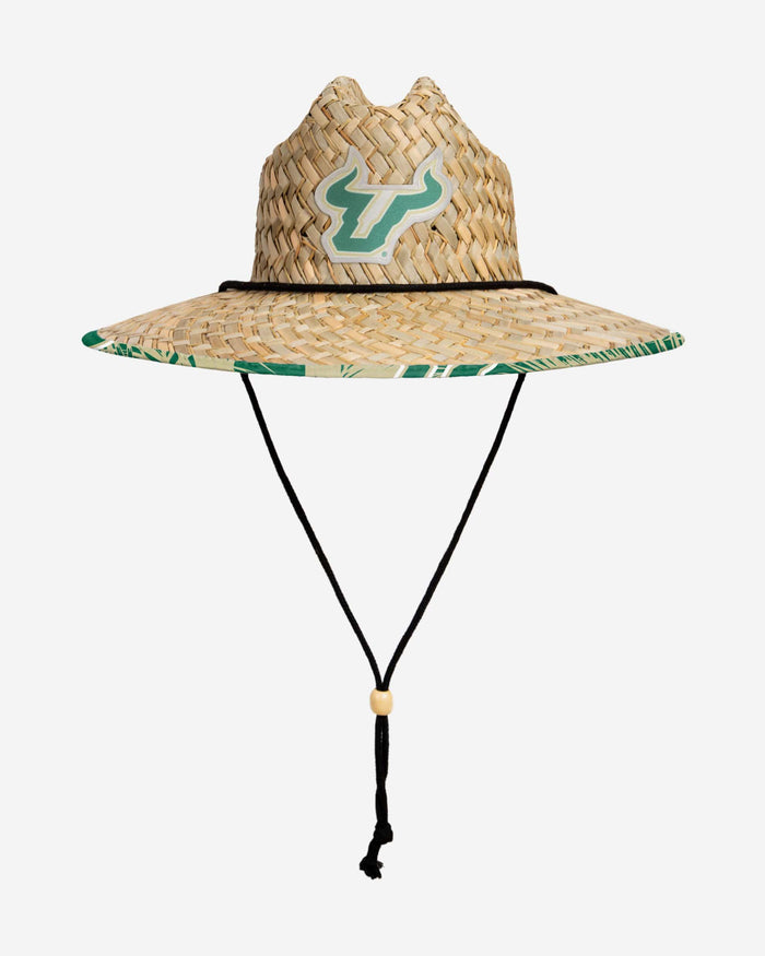 South Florida Bulls Floral Straw Hat FOCO - FOCO.com