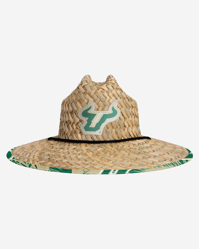 South Florida Bulls Floral Straw Hat FOCO - FOCO.com