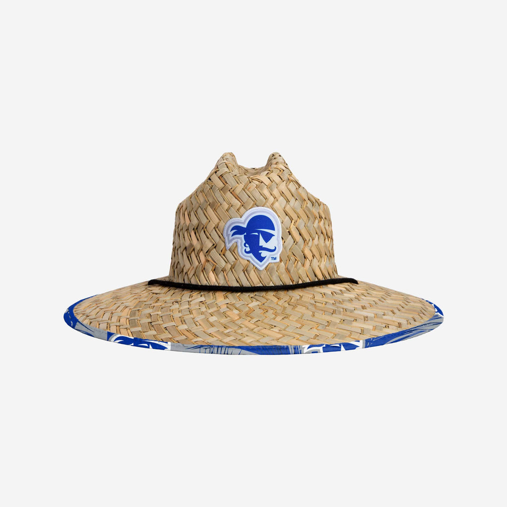 Seton Hall Pirates Floral Straw Hat FOCO - FOCO.com