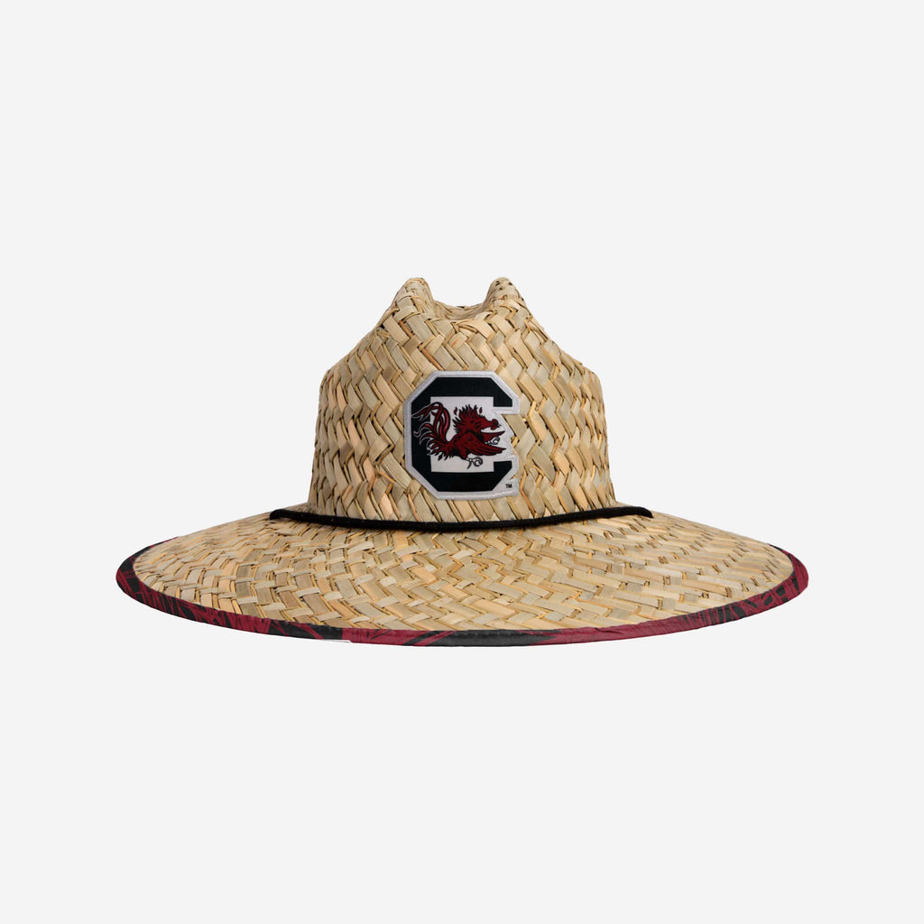 South Carolina Gamecocks Floral Straw Hat FOCO - FOCO.com