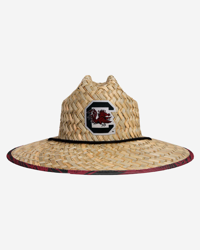 South Carolina Gamecocks Floral Straw Hat FOCO - FOCO.com