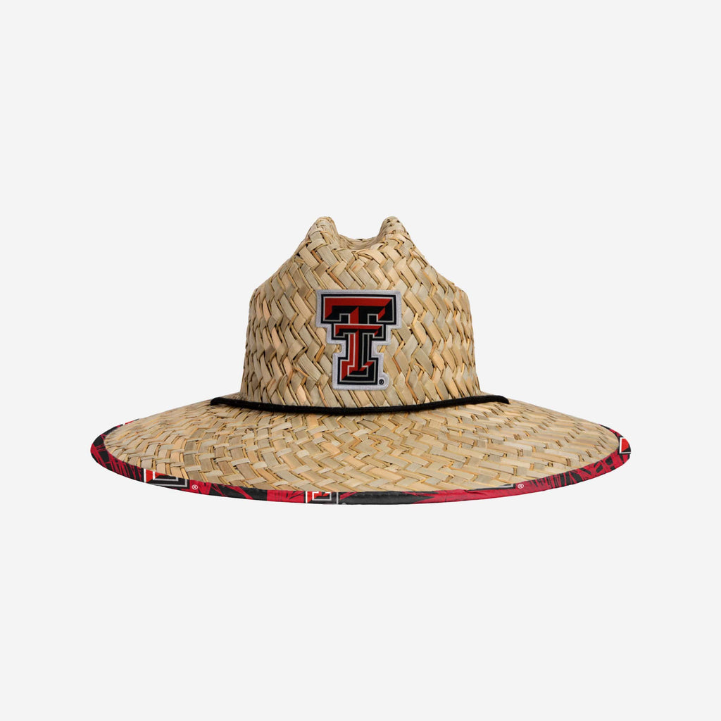 Texas Tech Red Raiders Floral Straw Hat FOCO - FOCO.com