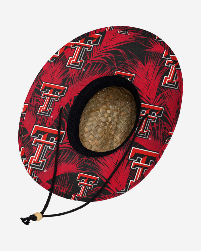 Texas Tech Red Raiders Floral Straw Hat FOCO - FOCO.com