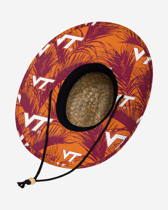 Virginia Tech Hokies Floral Straw Hat FOCO - FOCO.com