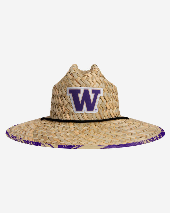 Washington Huskies Floral Straw Hat FOCO - FOCO.com