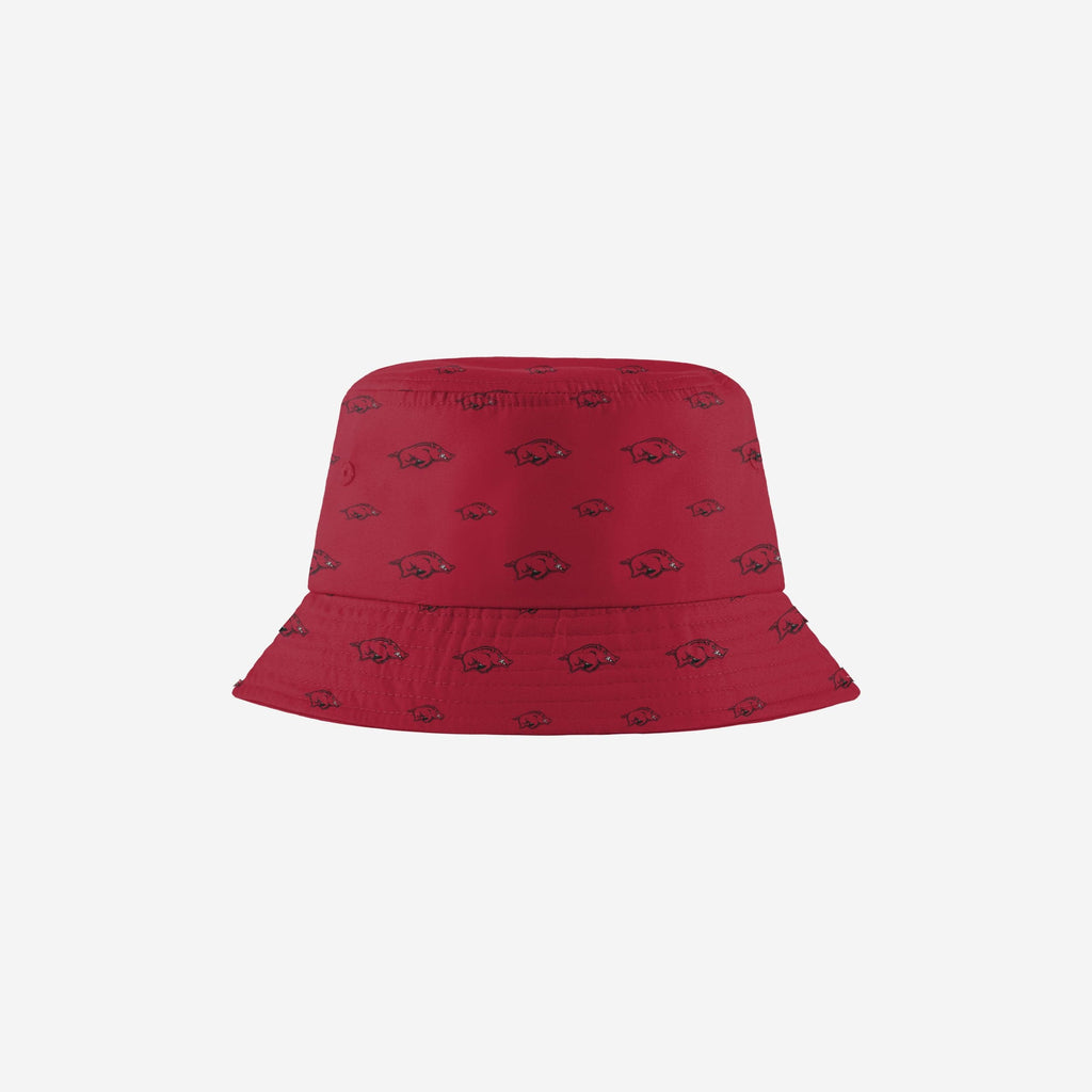 Arkansas Razorbacks Mini Print Bucket Hat FOCO - FOCO.com