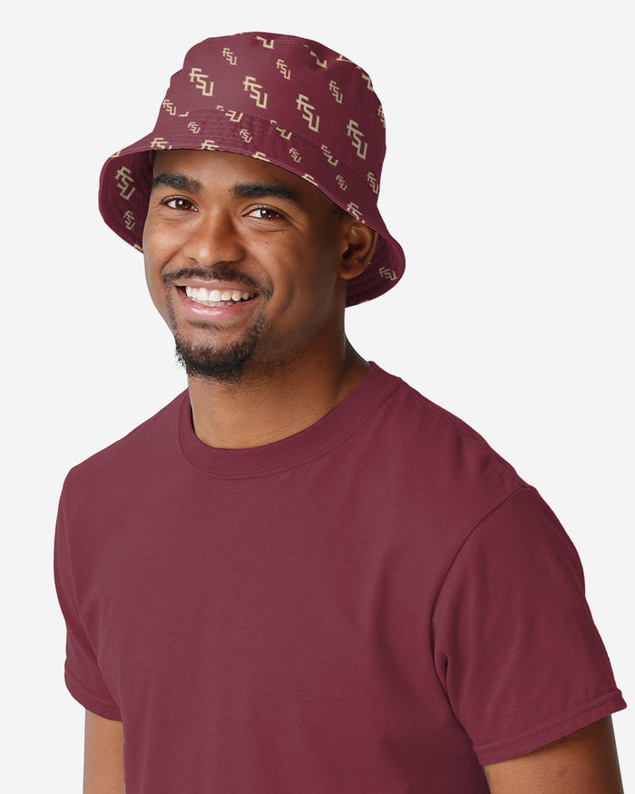 Florida State Seminoles Mini Print Bucket Hat FOCO - FOCO.com