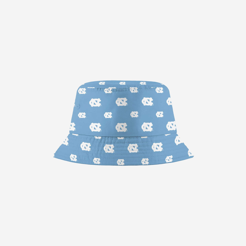 North Carolina Tar Heels Mini Print Bucket Hat FOCO - FOCO.com