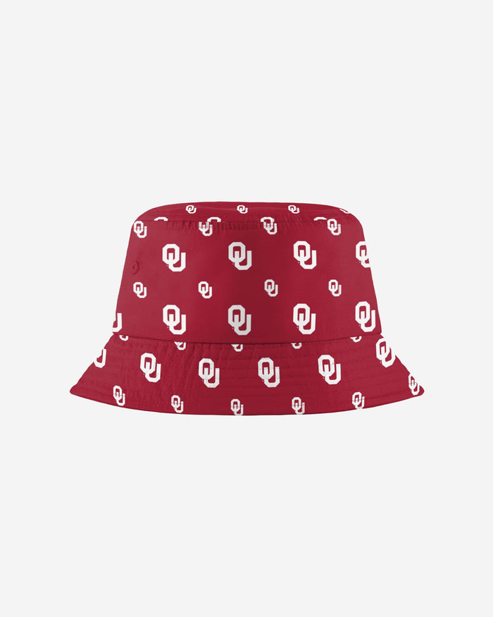 Oklahoma Sooners Mini Print Bucket Hat FOCO - FOCO.com