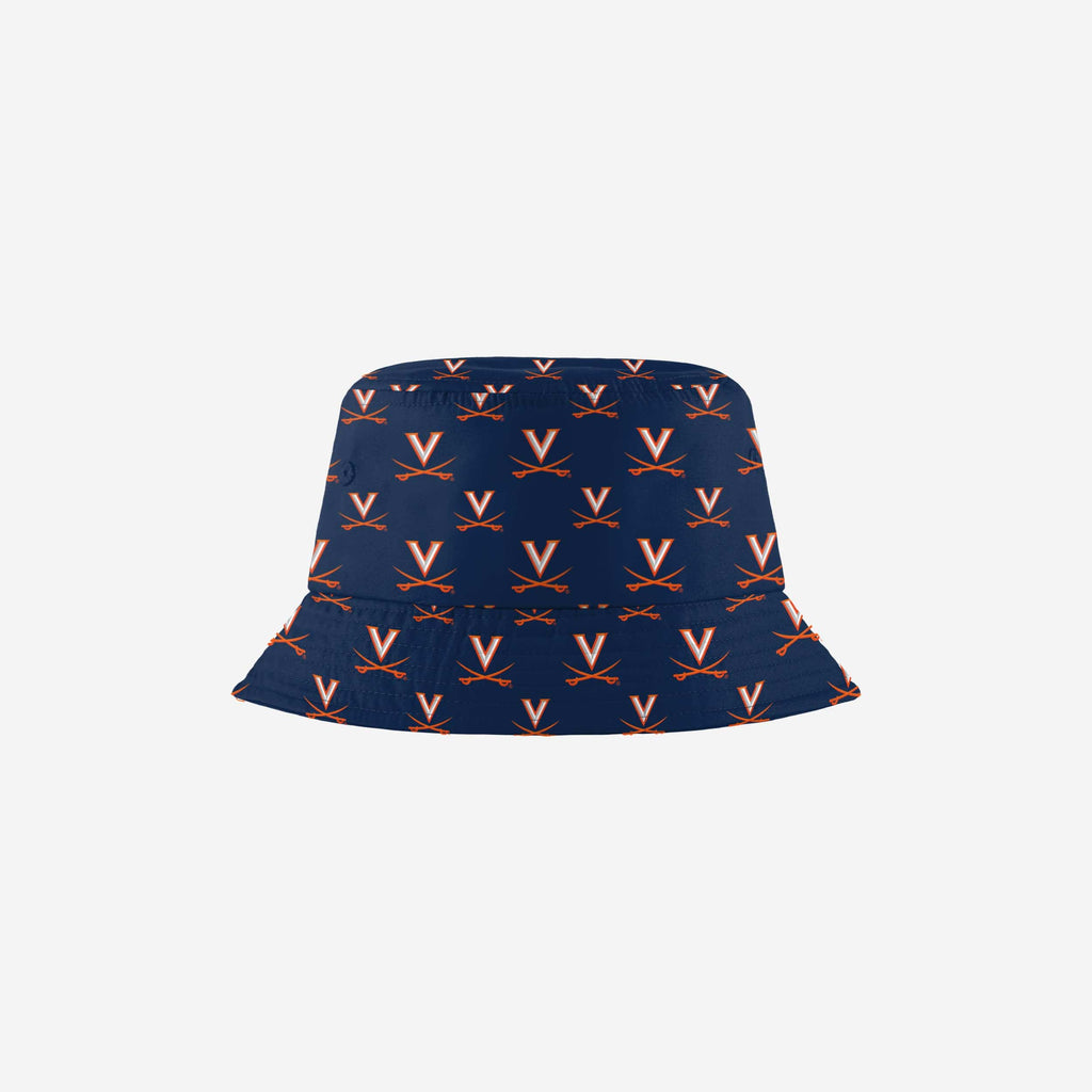 Virginia Cavaliers Mini Print Bucket Hat FOCO - FOCO.com