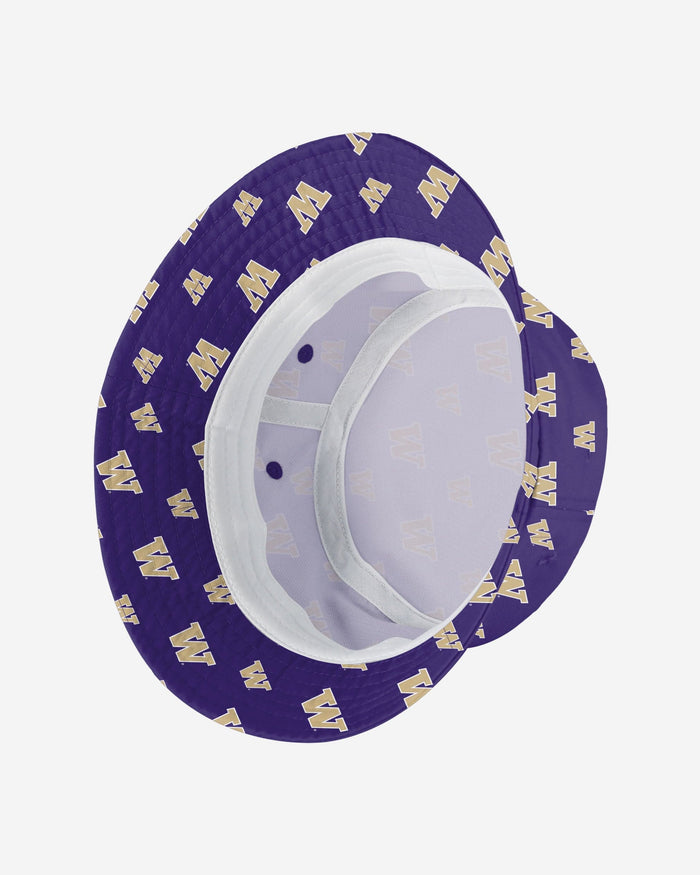 Washington Huskies Mini Print Bucket Hat FOCO - FOCO.com