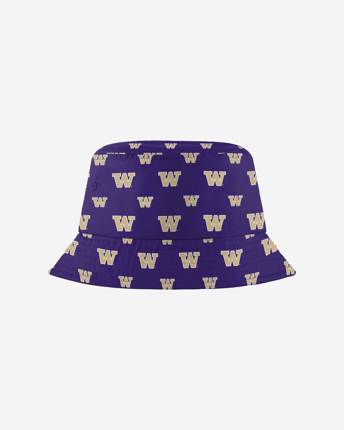 Washington Huskies Mini Print Bucket Hat FOCO - FOCO.com