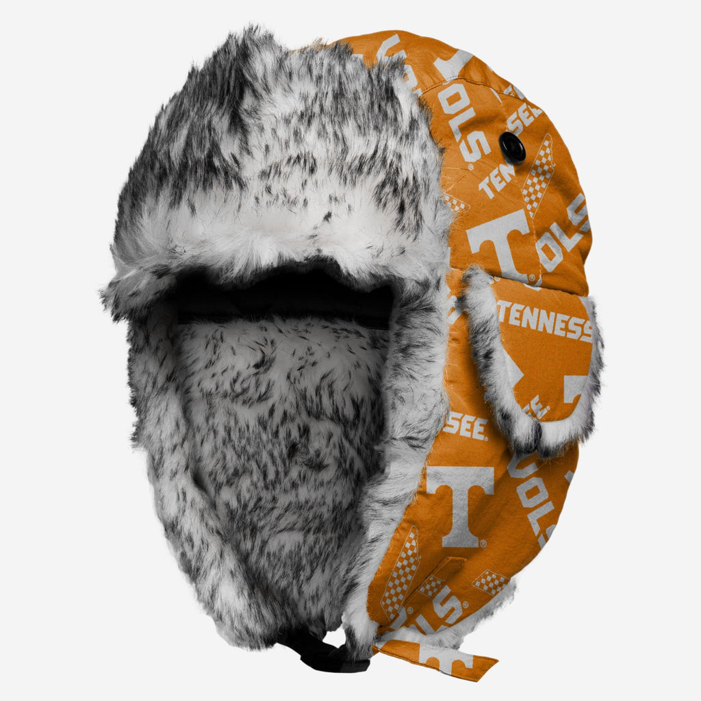 Tennessee Volunteers NCAA Repeat Print Trapper Hat FOCO - FOCO.com