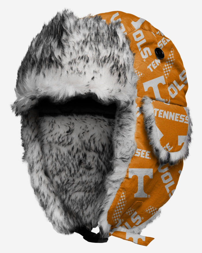 Tennessee Volunteers NCAA Repeat Print Trapper Hat FOCO - FOCO.com