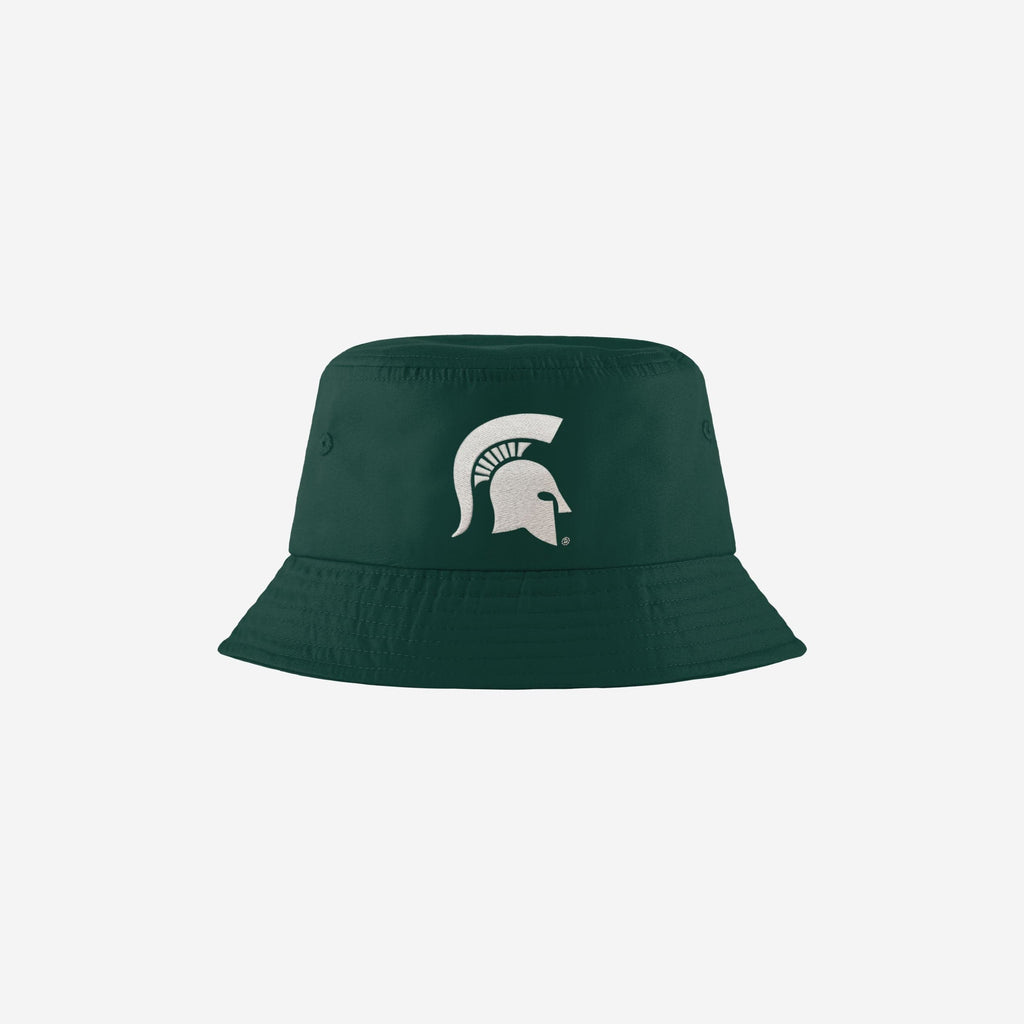 Michigan State Spartans Solid Bucket Hat FOCO - FOCO.com