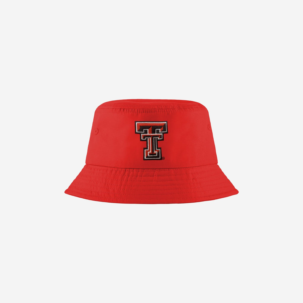 Texas Tech Red Raiders Solid Bucket Hat FOCO - FOCO.com