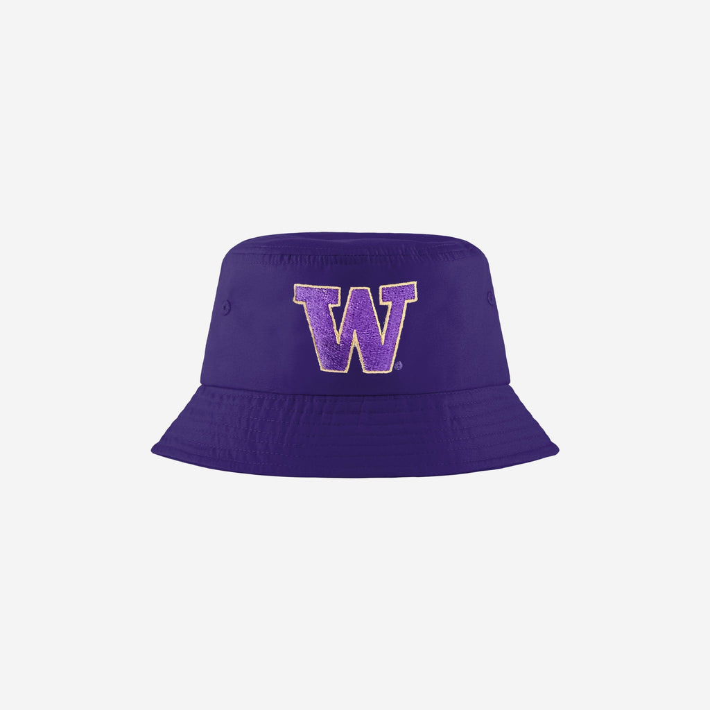 Washington Huskies Solid Bucket Hat FOCO - FOCO.com