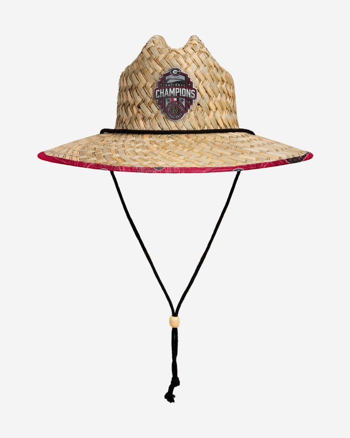 Georgia Bulldogs 2022 Football National Champions Straw Hat FOCO - FOCO.com