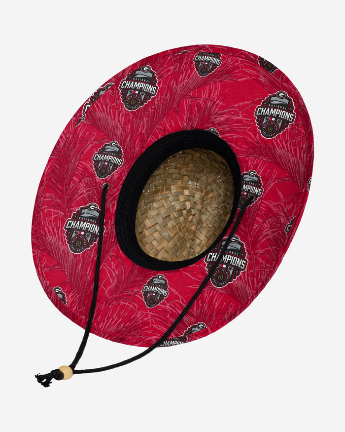 Georgia Bulldogs 2022 Football National Champions Straw Hat FOCO - FOCO.com