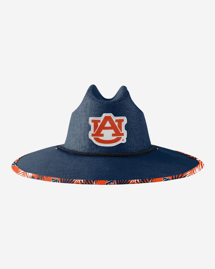 Auburn Tigers Team Color Straw Hat FOCO - FOCO.com