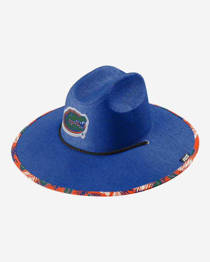 Florida Gators Team Color Straw Hat FOCO - FOCO.com