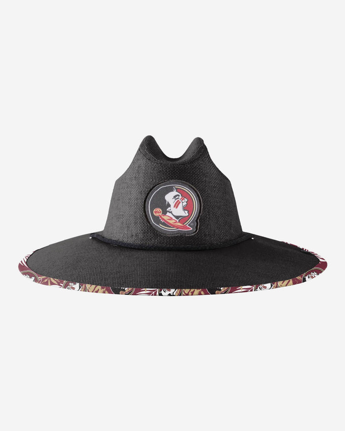 Florida State Seminoles Team Color Straw Hat FOCO - FOCO.com