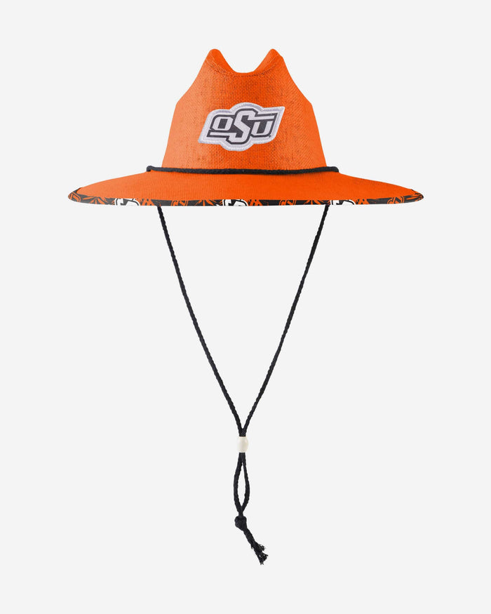 Oklahoma State Cowboys Team Color Straw Hat FOCO - FOCO.com