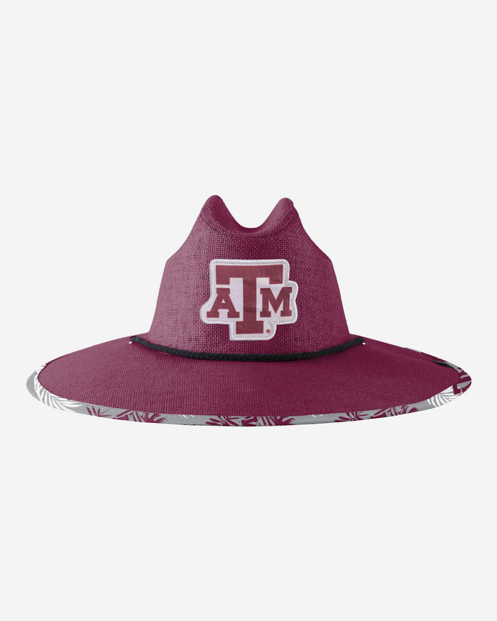 Texas A&M Aggies Team Color Straw Hat FOCO - FOCO.com