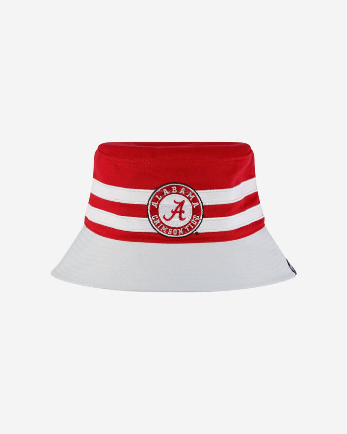 Alabama Crimson Tide Team Stripe Bucket Hat FOCO - FOCO.com