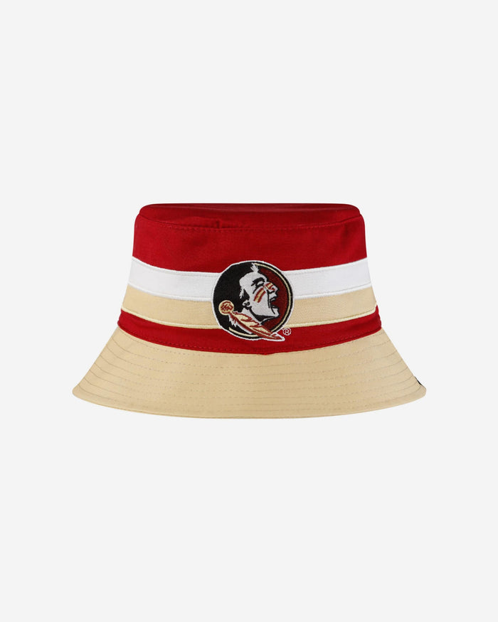 Florida State Seminoles Team Stripe Bucket Hat FOCO - FOCO.com