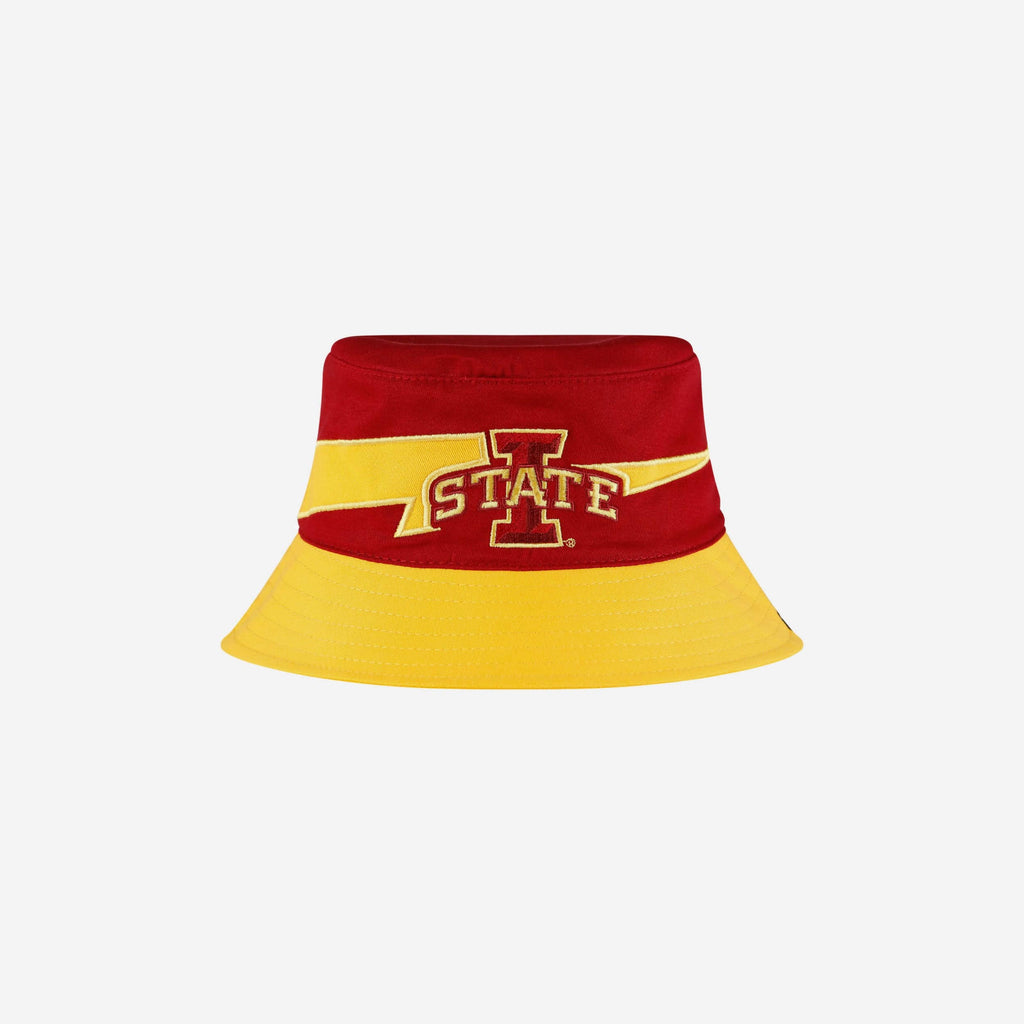 Iowa State Cyclones Team Stripe Bucket Hat FOCO - FOCO.com