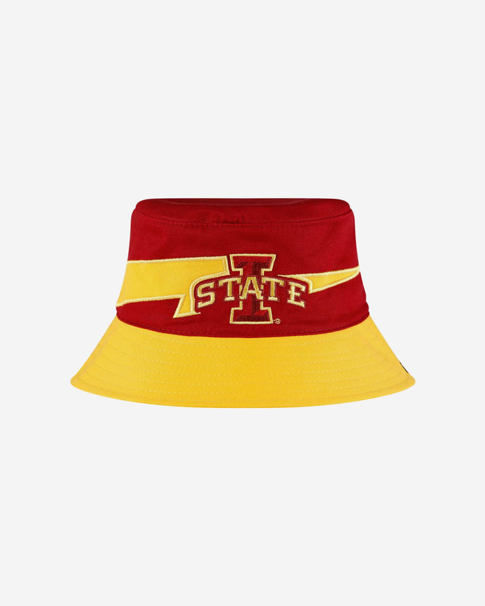 Iowa State Cyclones Team Stripe Bucket Hat FOCO - FOCO.com