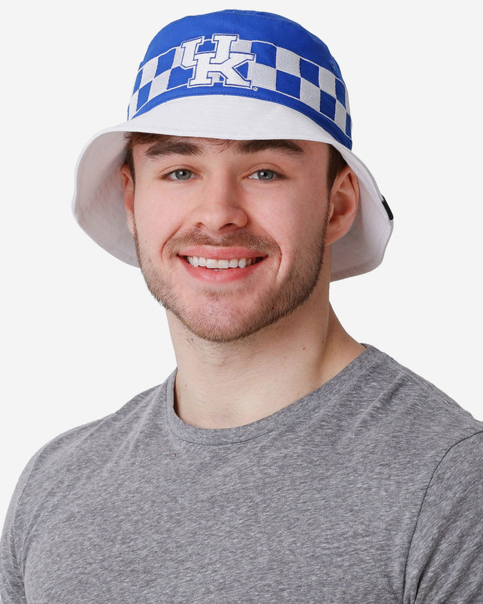 Kentucky Wildcats Team Stripe Bucket Hat FOCO - FOCO.com