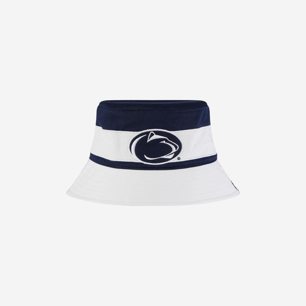 Penn State Nittany Lions Team Stripe Bucket Hat FOCO - FOCO.com