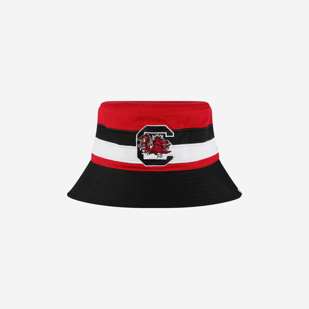 South Carolina Gamecocks Team Stripe Bucket Hat FOCO - FOCO.com