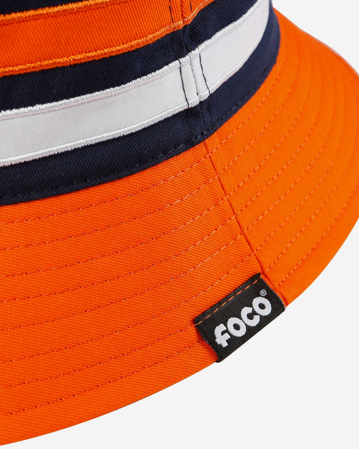 Virginia Cavaliers Team Stripe Bucket Hat FOCO - FOCO.com