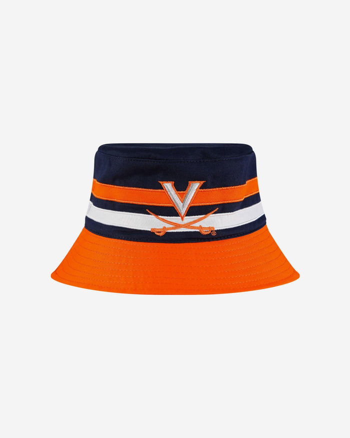 Virginia Cavaliers Team Stripe Bucket Hat FOCO - FOCO.com