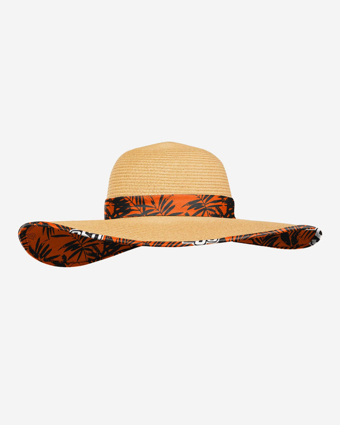 Oklahoma State Cowboys Womens Floral Straw Hat FOCO - FOCO.com