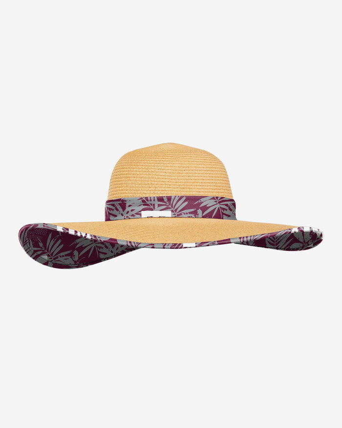 Texas A&M Aggies Womens Floral Straw Hat FOCO - FOCO.com