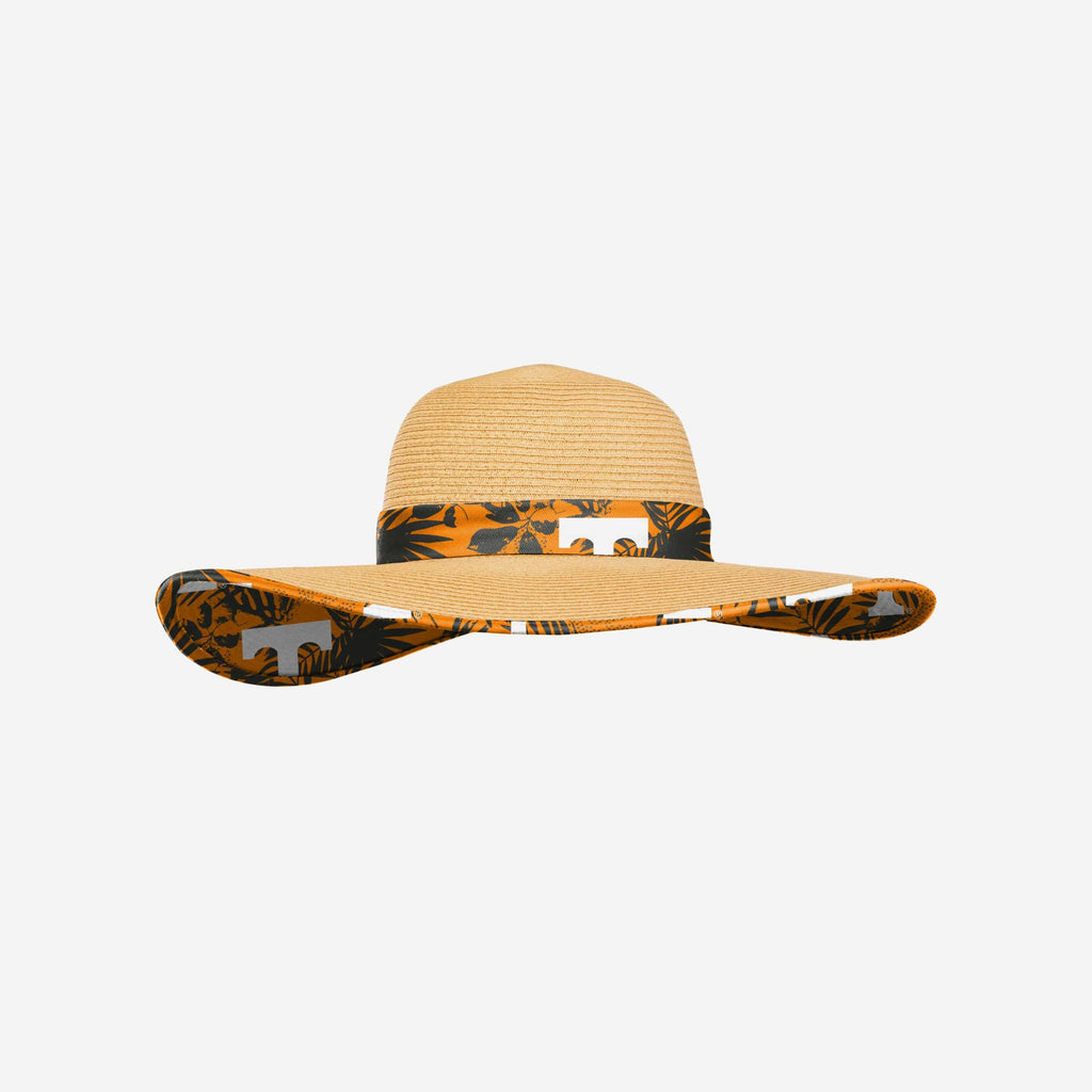 Tennessee Volunteers Womens Floral Straw Hat FOCO - FOCO.com