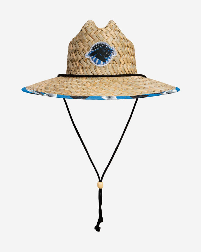 Carolina Panthers Americana Straw Hat FOCO - FOCO.com