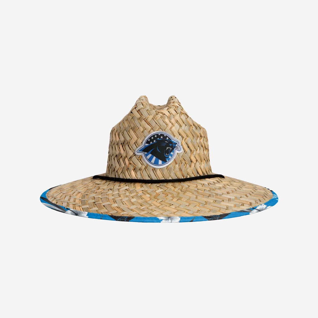 Carolina Panthers Americana Straw Hat FOCO - FOCO.com