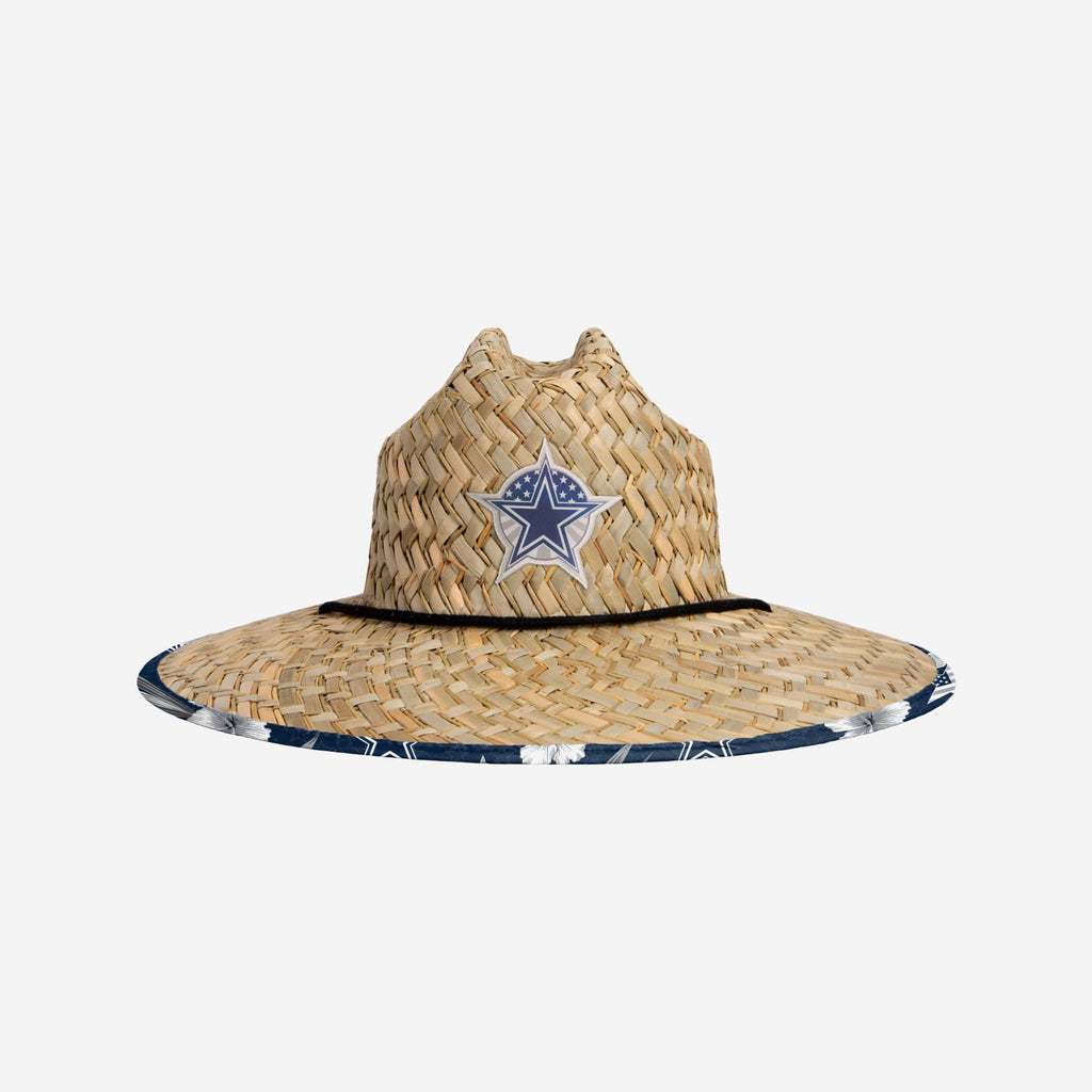 Dallas Cowboys Americana Straw Hat FOCO - FOCO.com