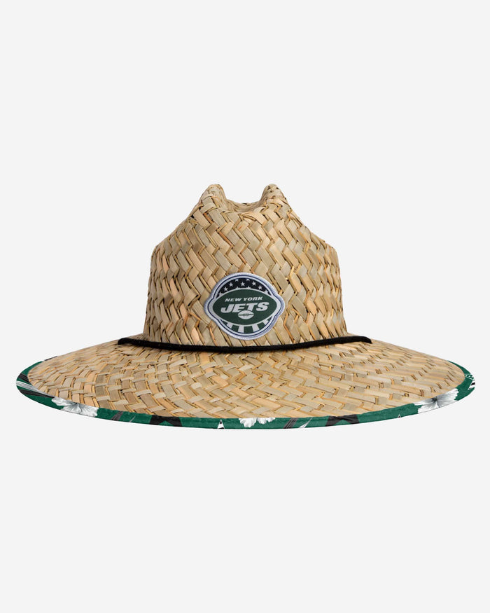 New York Jets Americana Straw Hat FOCO - FOCO.com