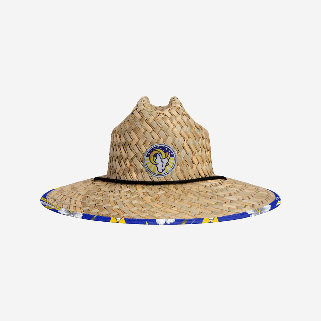 Los Angeles Rams Americana Straw Hat FOCO - FOCO.com