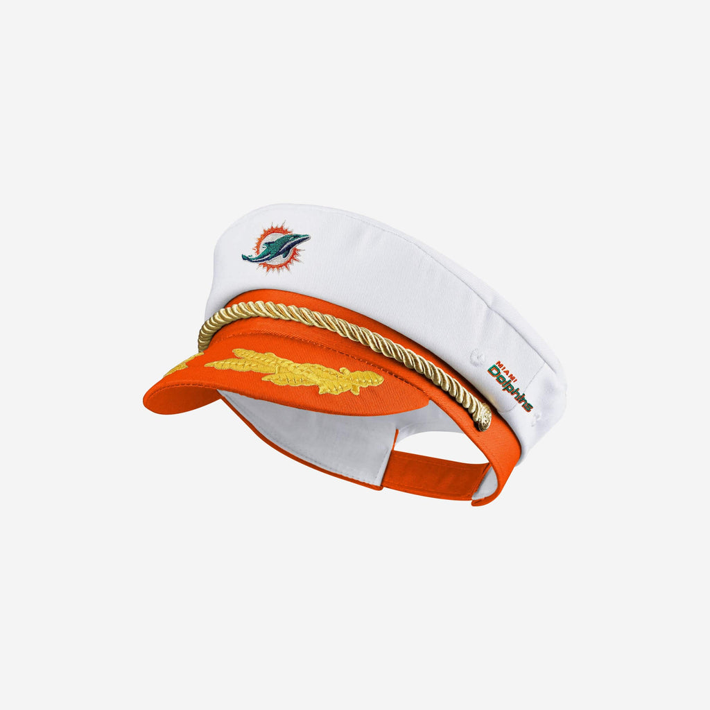 Miami Dolphins Captains Hat FOCO - FOCO.com