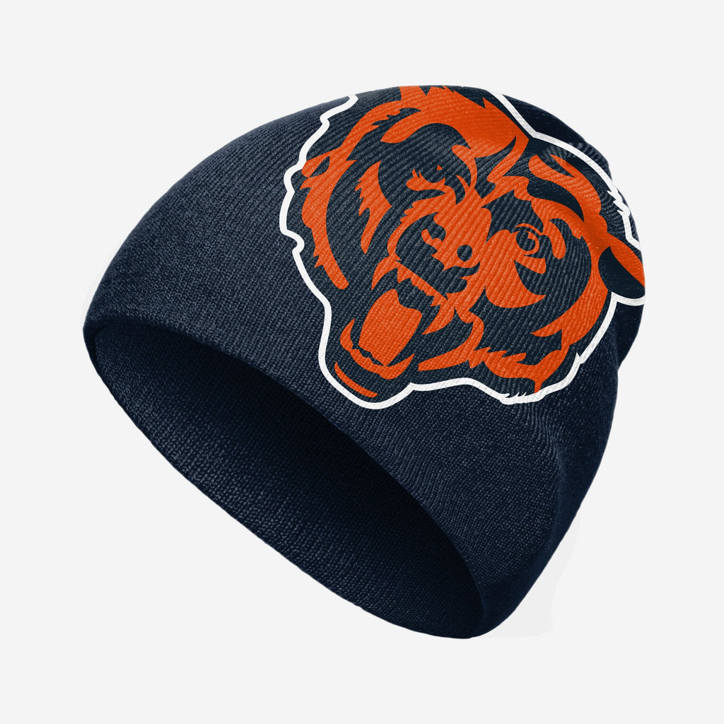 Chicago Bears Big Logo Skullcap Beanie FOCO - FOCO.com