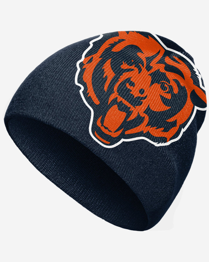 Chicago Bears Big Logo Skullcap Beanie FOCO - FOCO.com