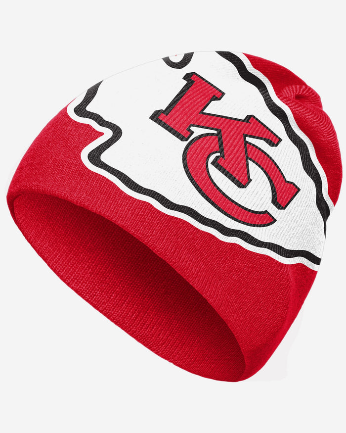 Kansas City Chiefs Big Logo Skullcap Beanie FOCO - FOCO.com