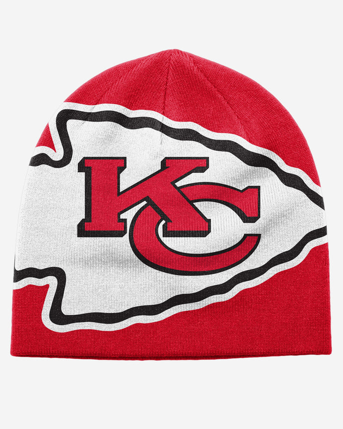 Kansas City Chiefs Big Logo Skullcap Beanie FOCO - FOCO.com